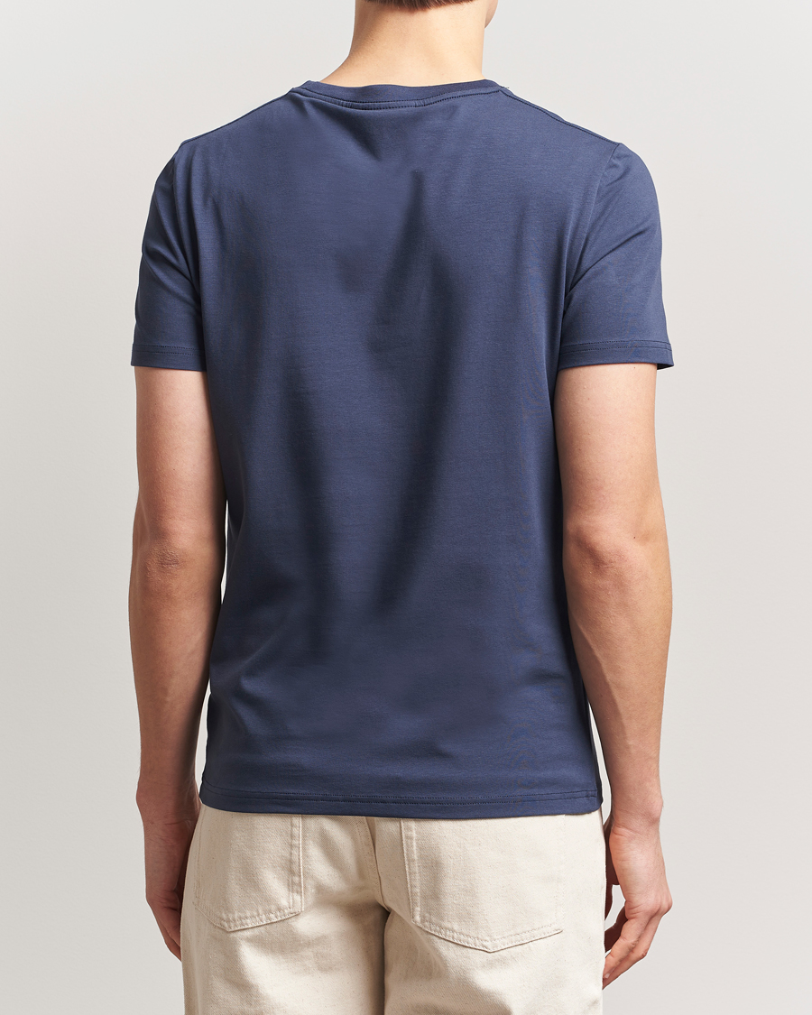 Herre | T-Shirts | Morris | James T-Shirt Dark Blue