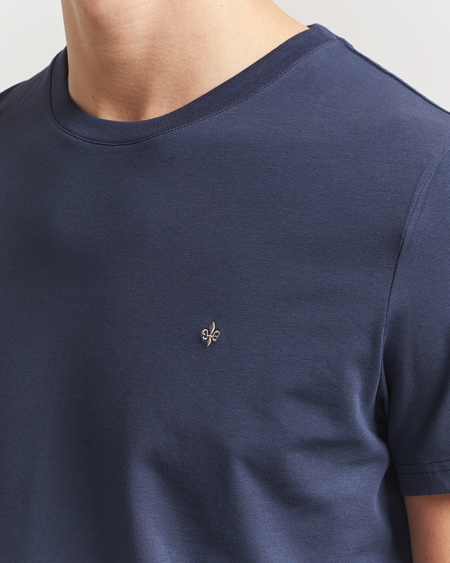 Herre | T-Shirts | Morris | James T-Shirt Dark Blue