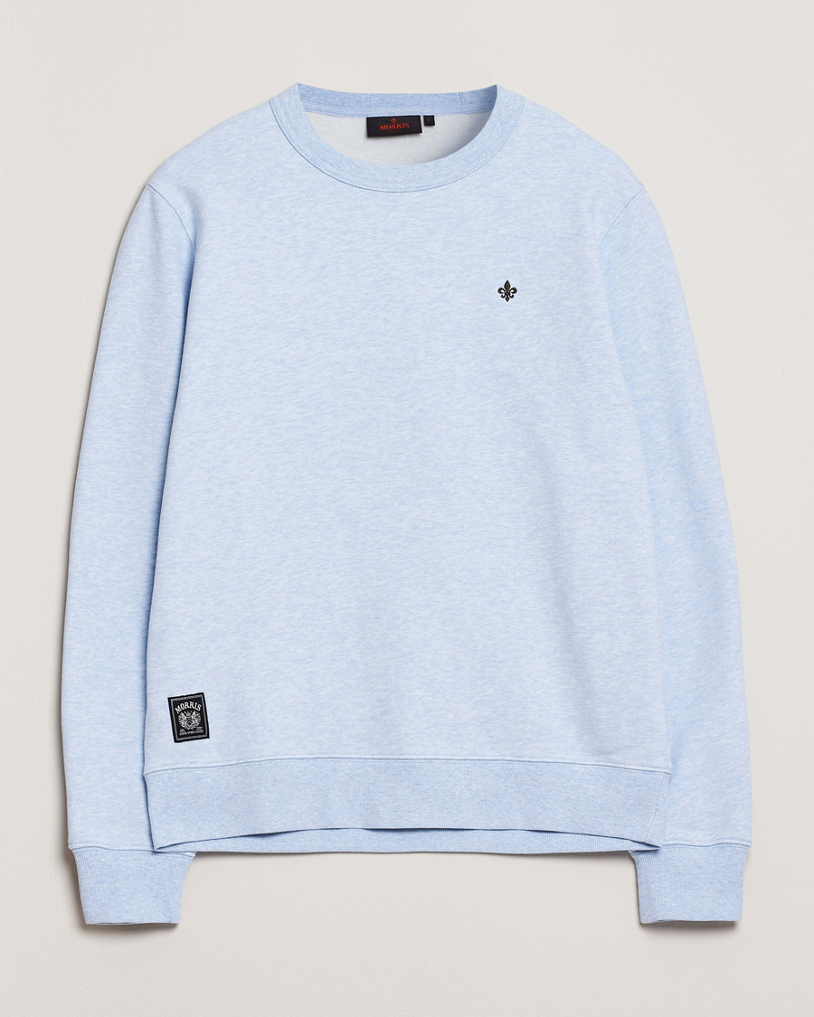 Herre | Gensere | Morris | Brandon Lily Sweatshirt Light Blue