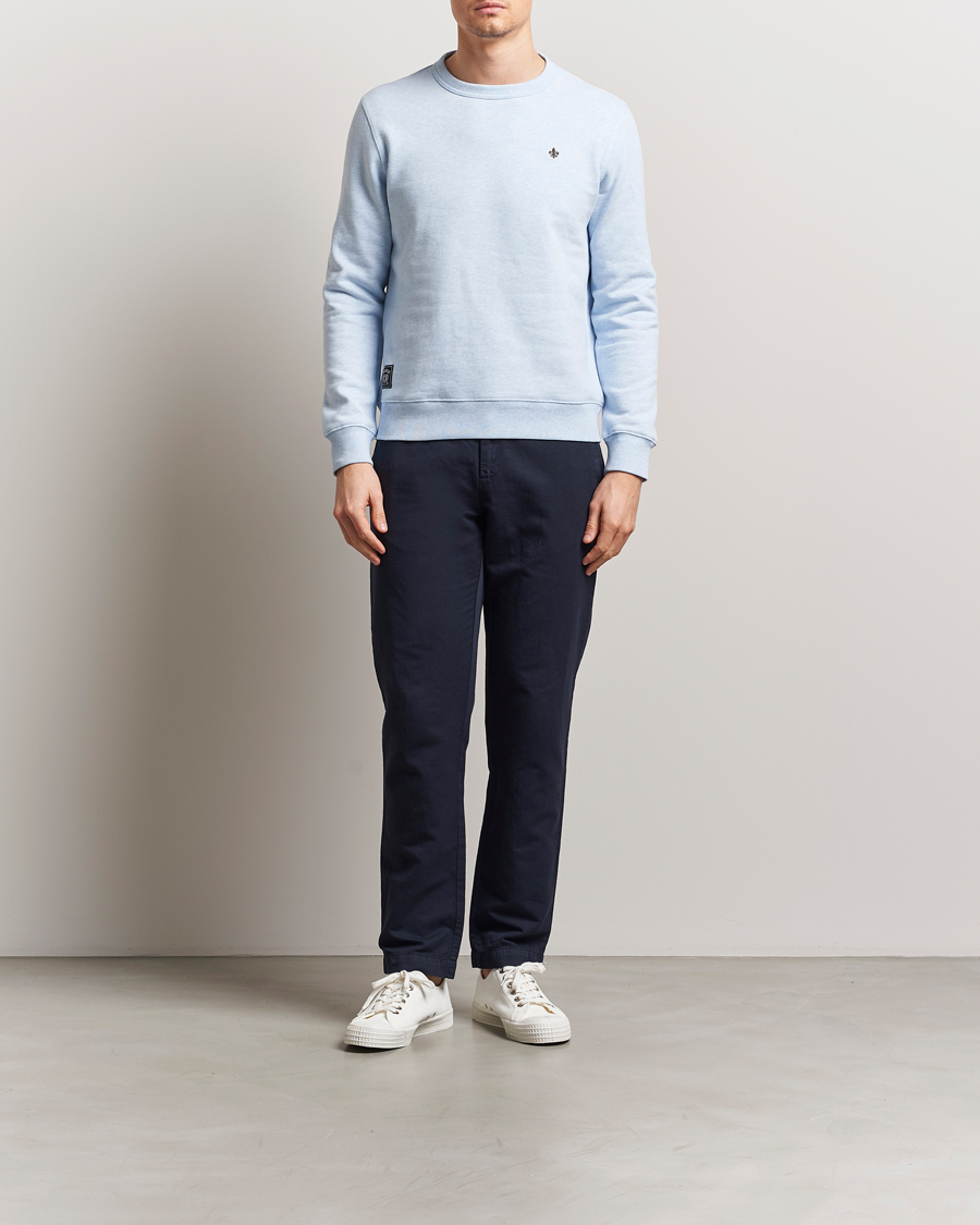 Herre | Gensere | Morris | Brandon Lily Sweatshirt Light Blue