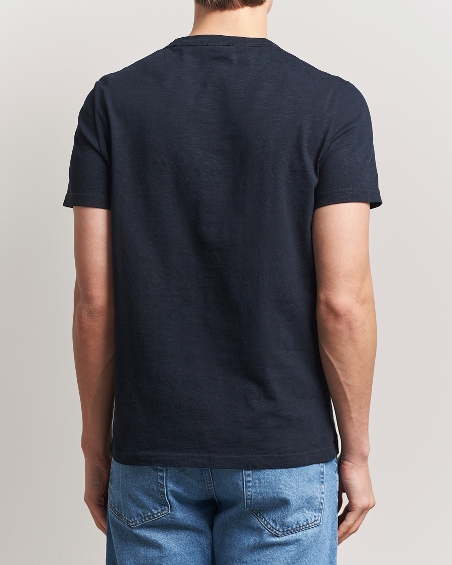 Herre | T-Shirts | Morris | Watson Slub T-Shirt Old Blue