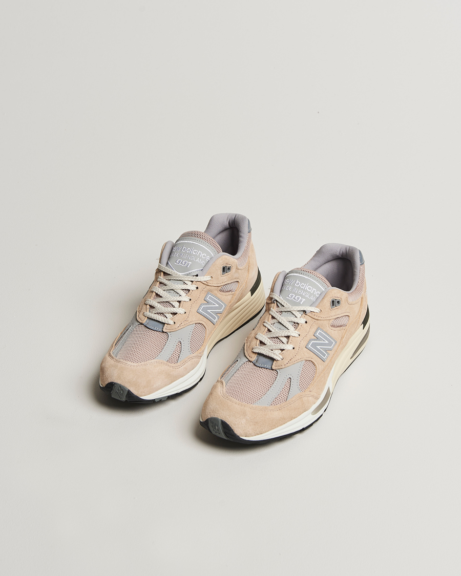 Herre | Sneakers | New Balance Made In US & UK | New Balance Made in UK 991v2 Sneakers Sand