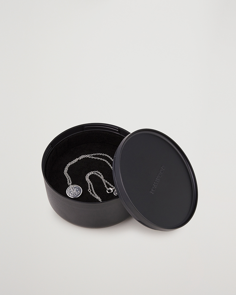 Herre | Smykker | Tom Wood | Coin Pendand Necklace Silver