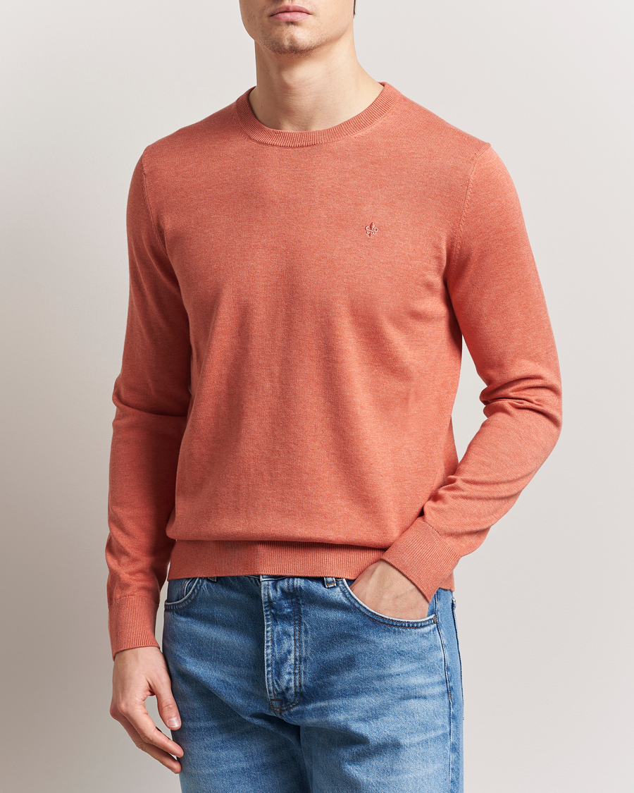 Herre | Gensere | Morris | Riley Cotton O-Neck Orange