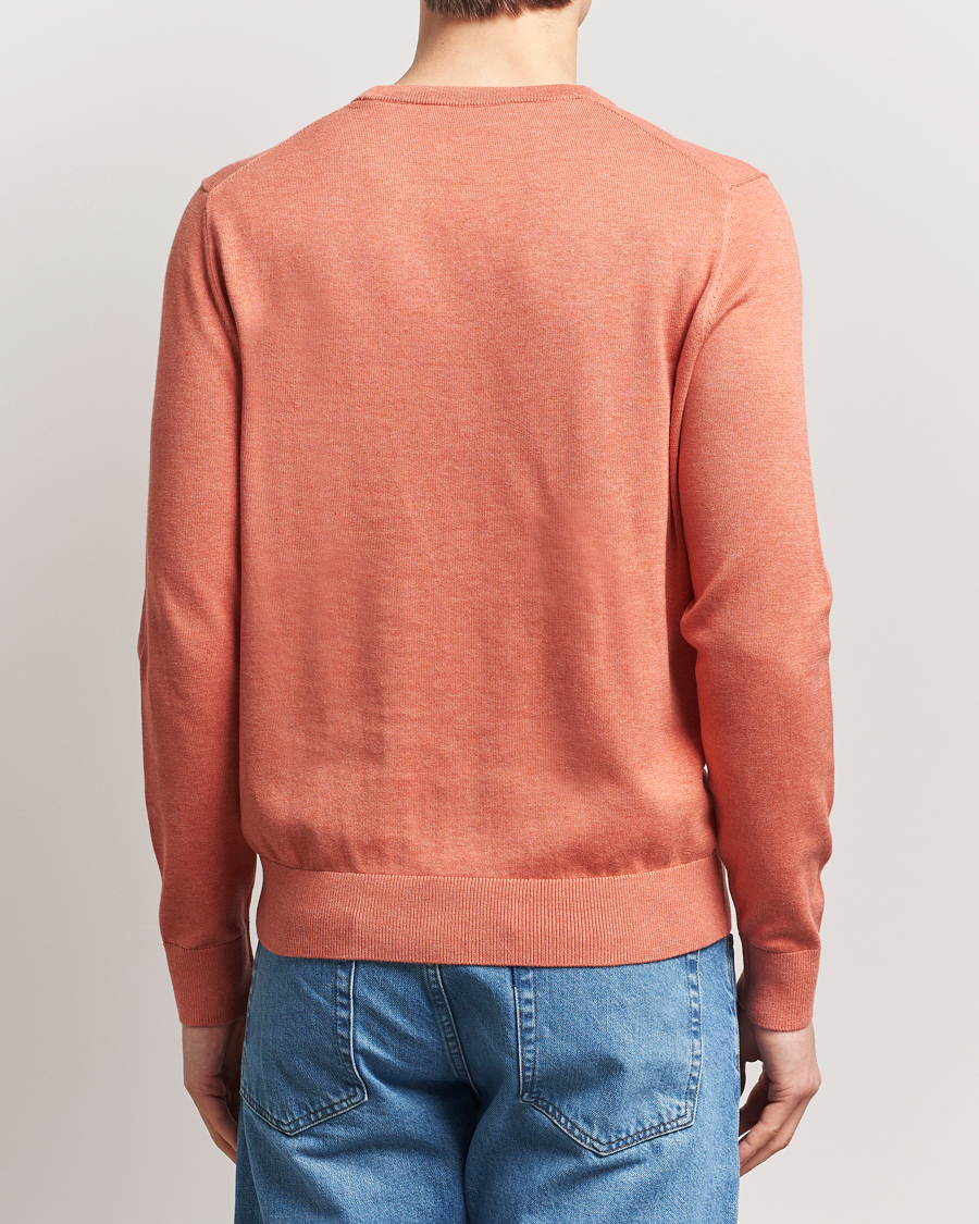 Herre | Gensere | Morris | Riley Cotton O-Neck Orange