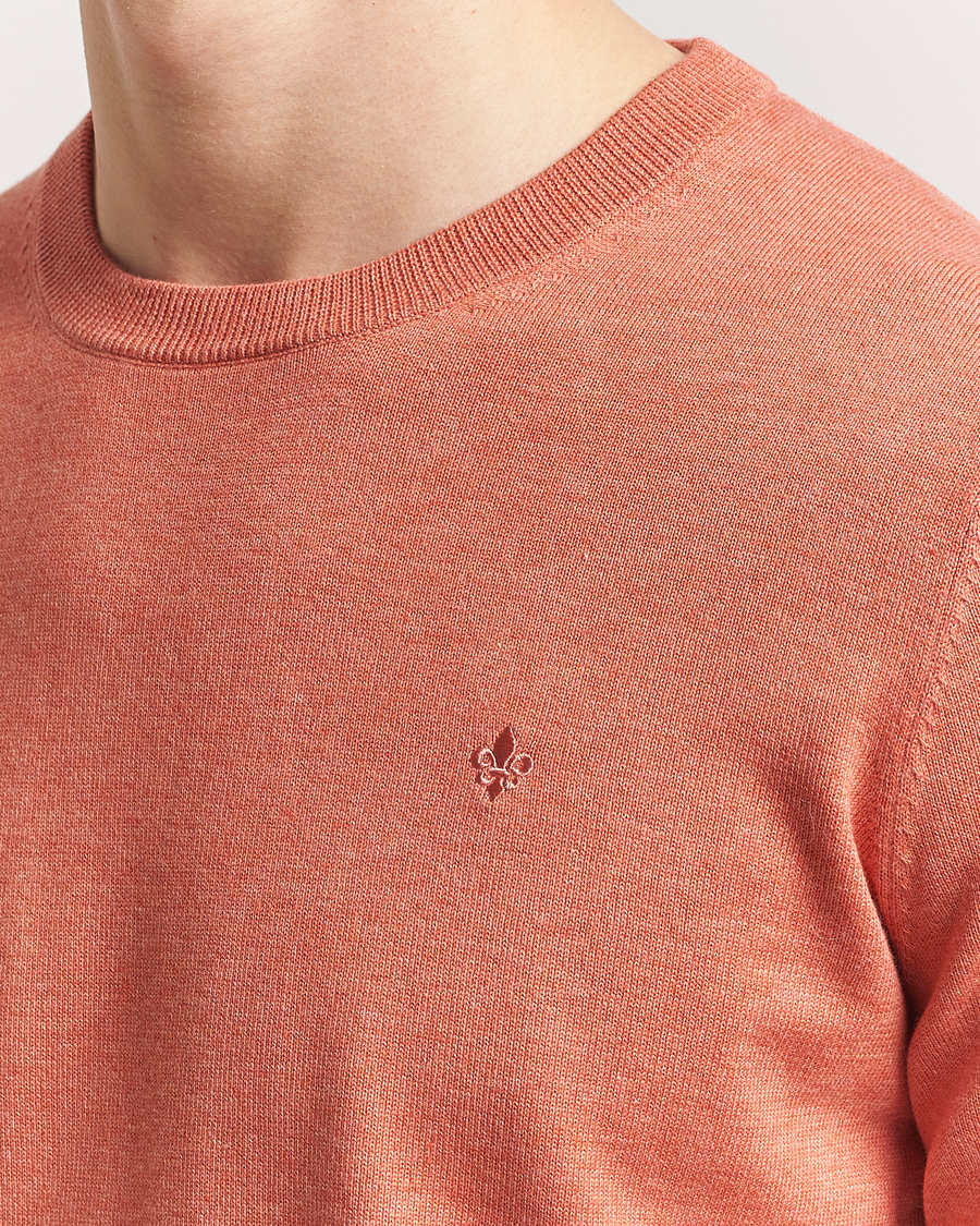 Herre | Gensere | Morris | Riley Cotton O-Neck Orange