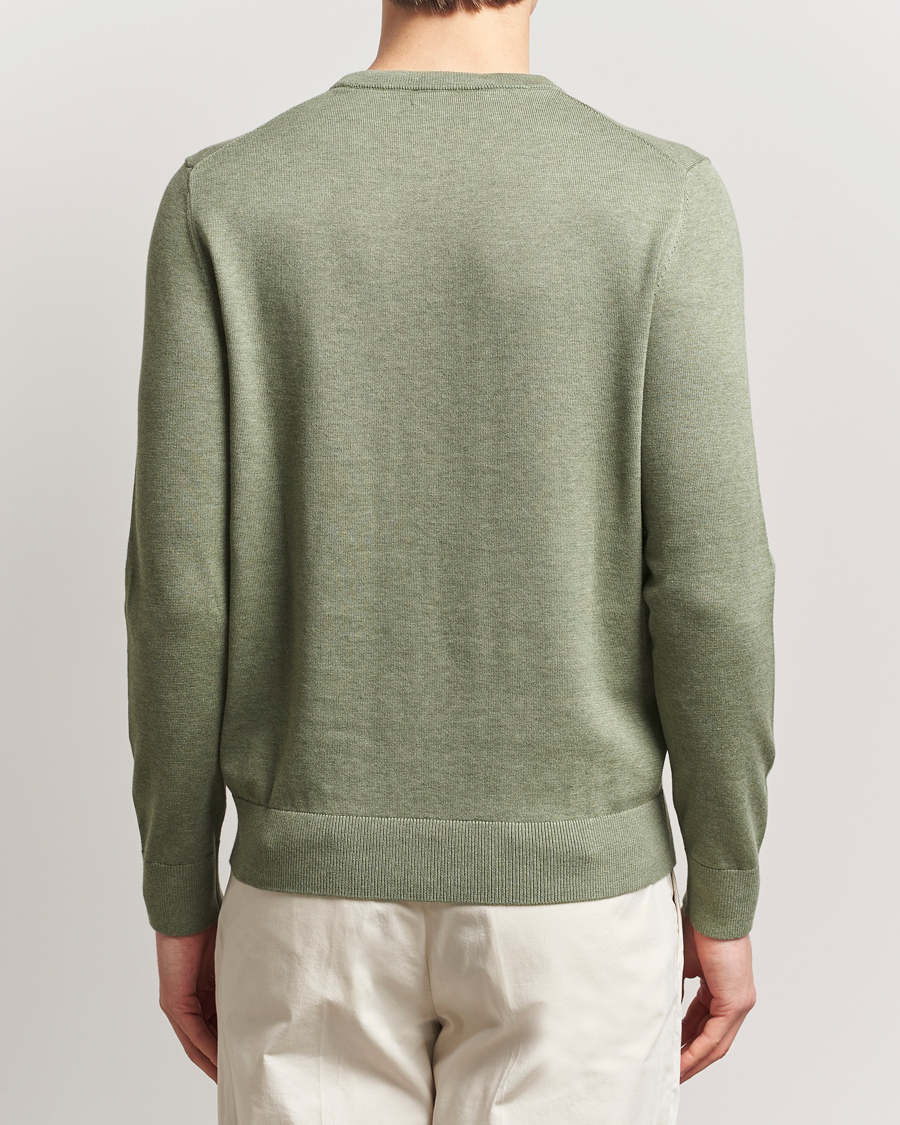 Herre | Gensere | Morris | Riley Cotton O-Neck Olive