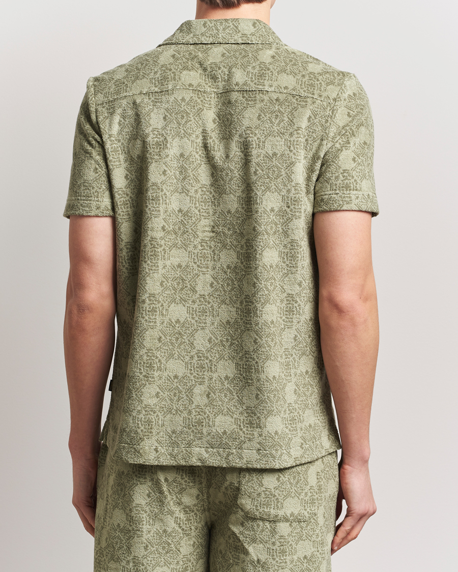 Herre | Skjorter | Morris | Shellby Terry Shirt Olive