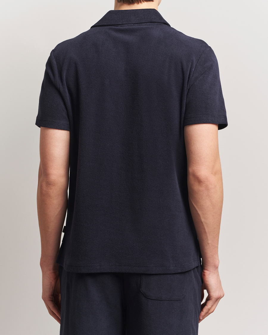Herre | Pikéer | Morris | Delon Terry Shirt Old Blue