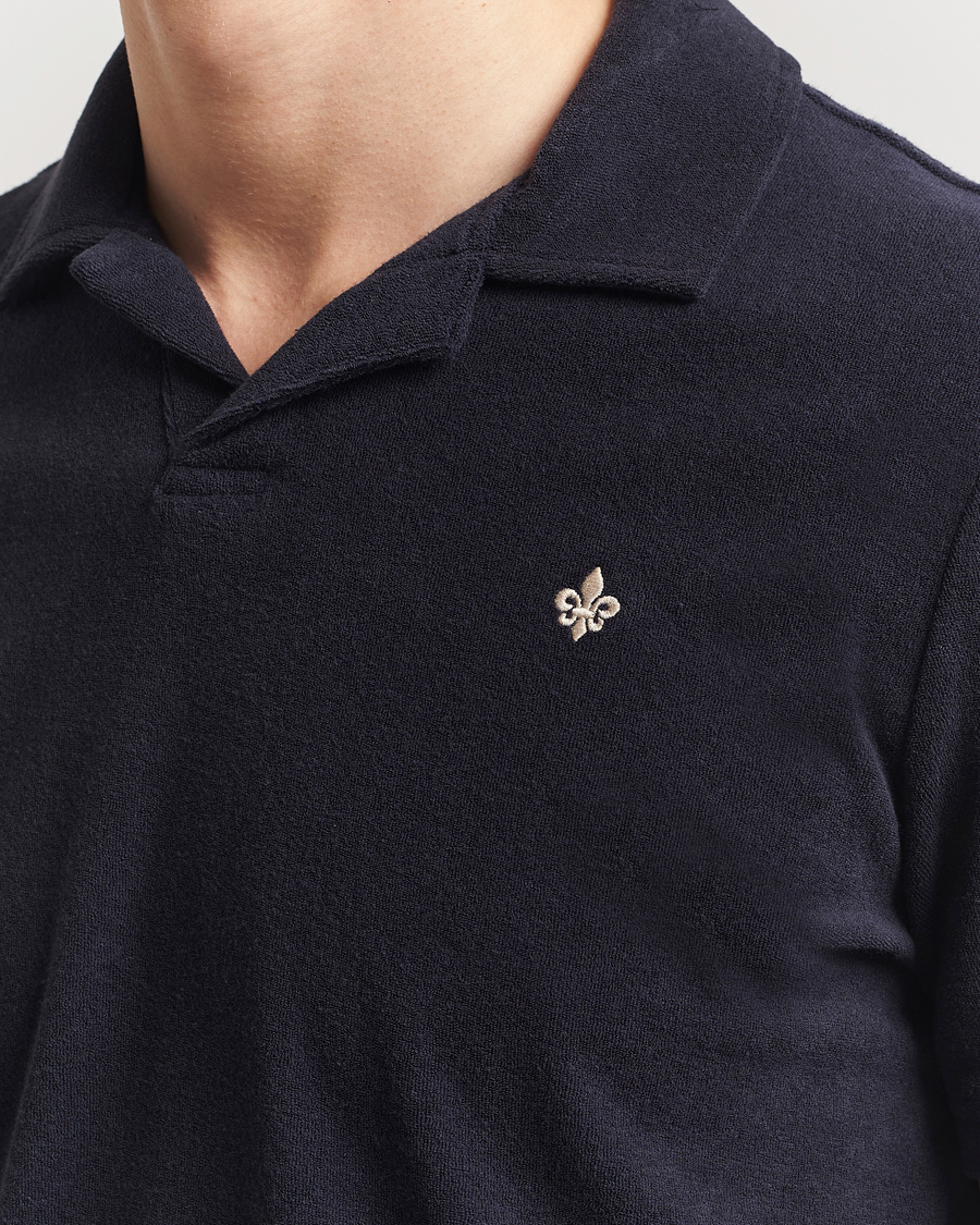 Herre | Pikéer | Morris | Delon Terry Shirt Old Blue