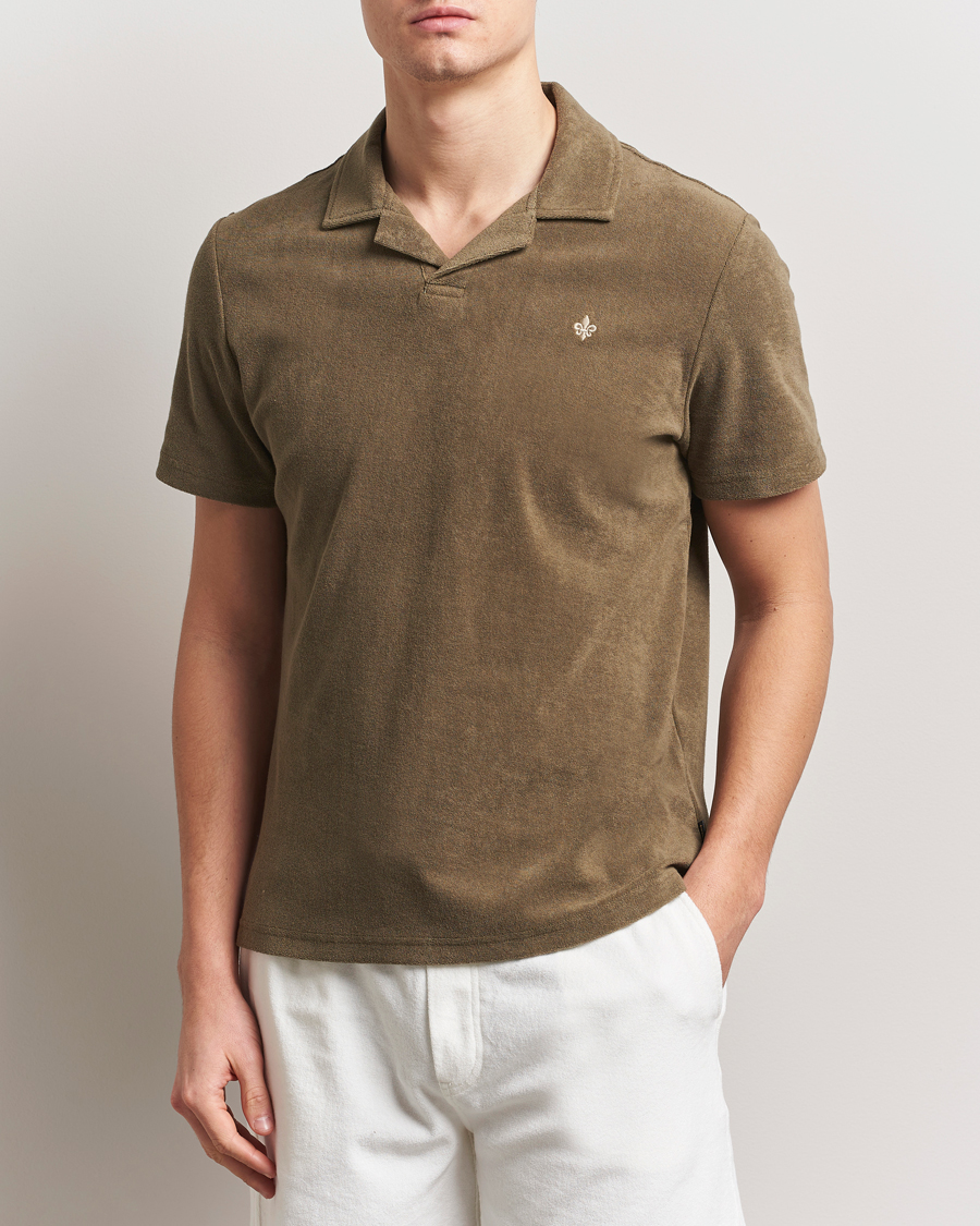 Herre | Pikéer | Morris | Delon Terry Shirt Olive