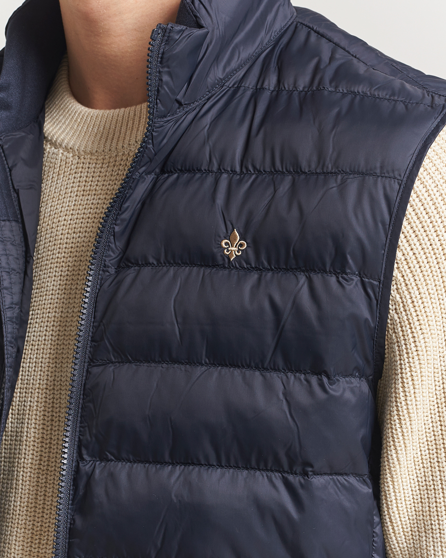 Herre | Vester | Morris | Norfolk Liner Vest Navy
