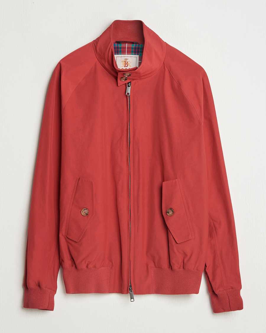 Herre | Jakker | Baracuta | G9 Original Harrington Jacket Dark Red