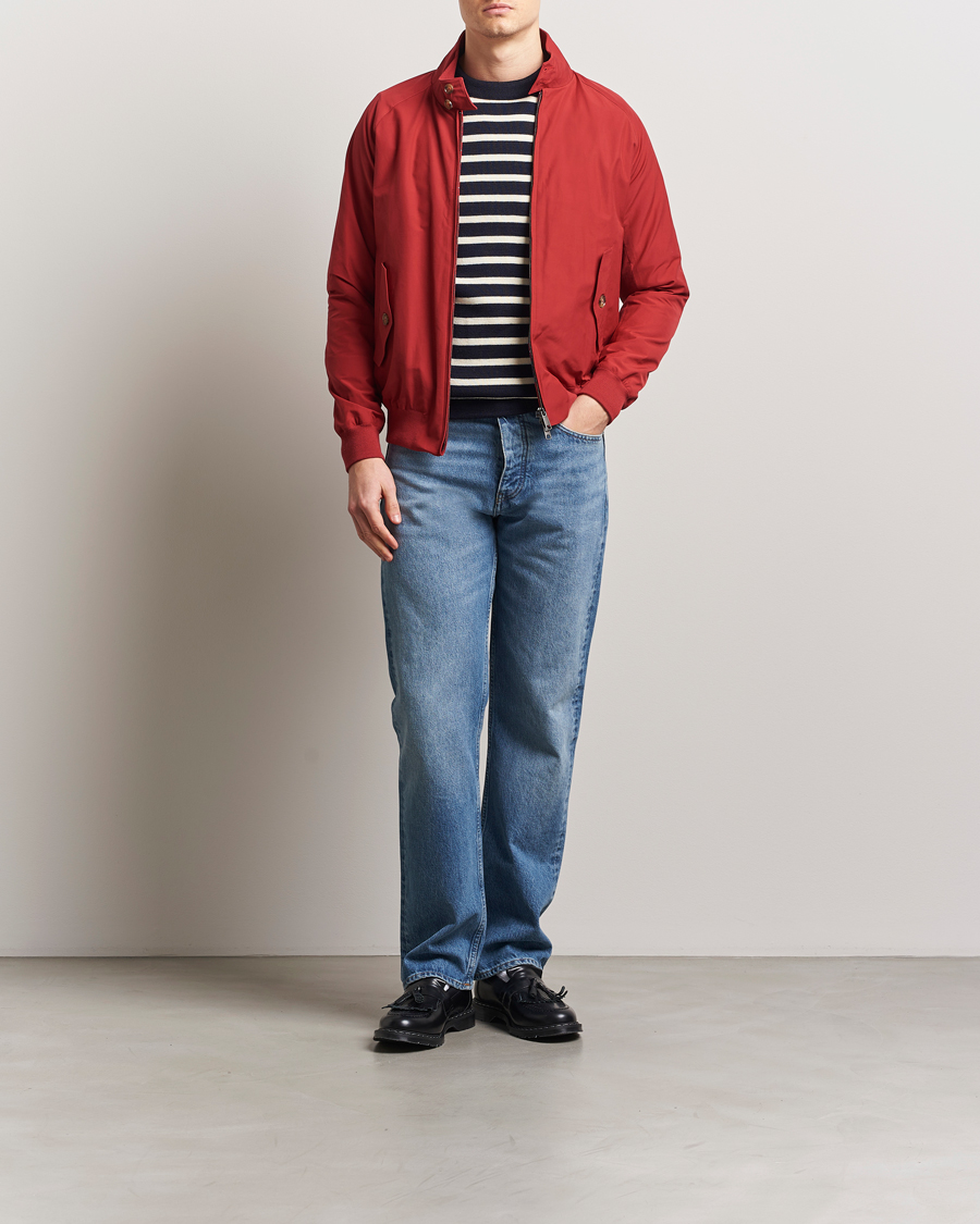 Herre | Jakker | Baracuta | G9 Original Harrington Jacket Dark Red