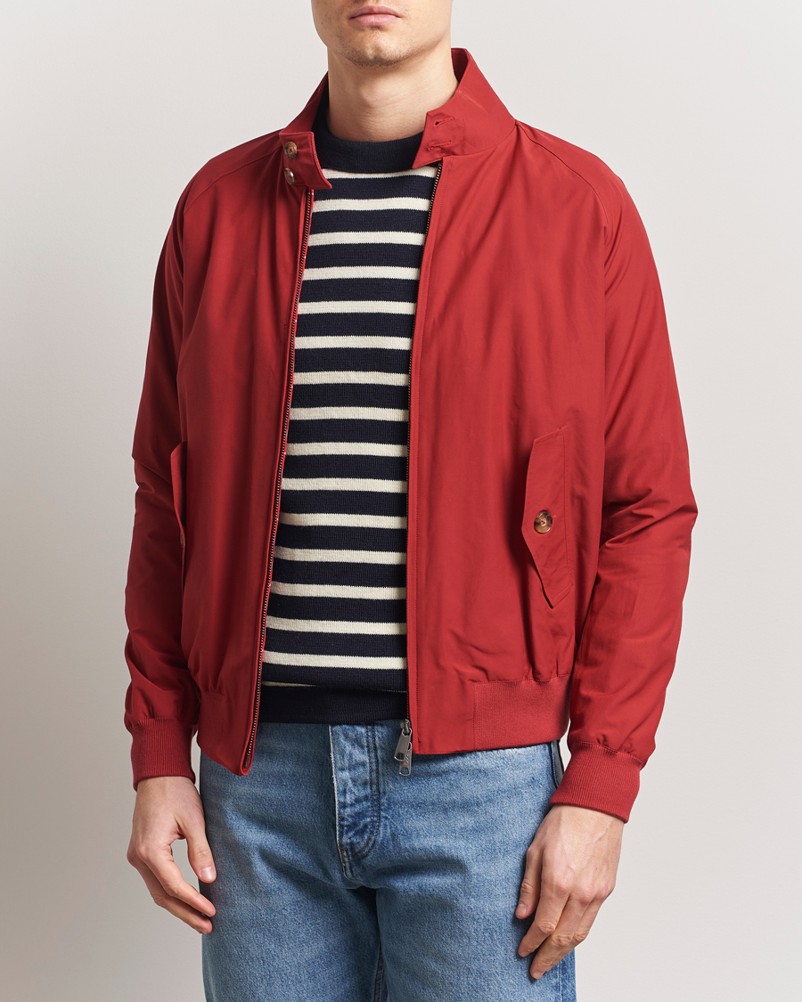 Herre | Jakker | Baracuta | G9 Original Harrington Jacket Dark Red