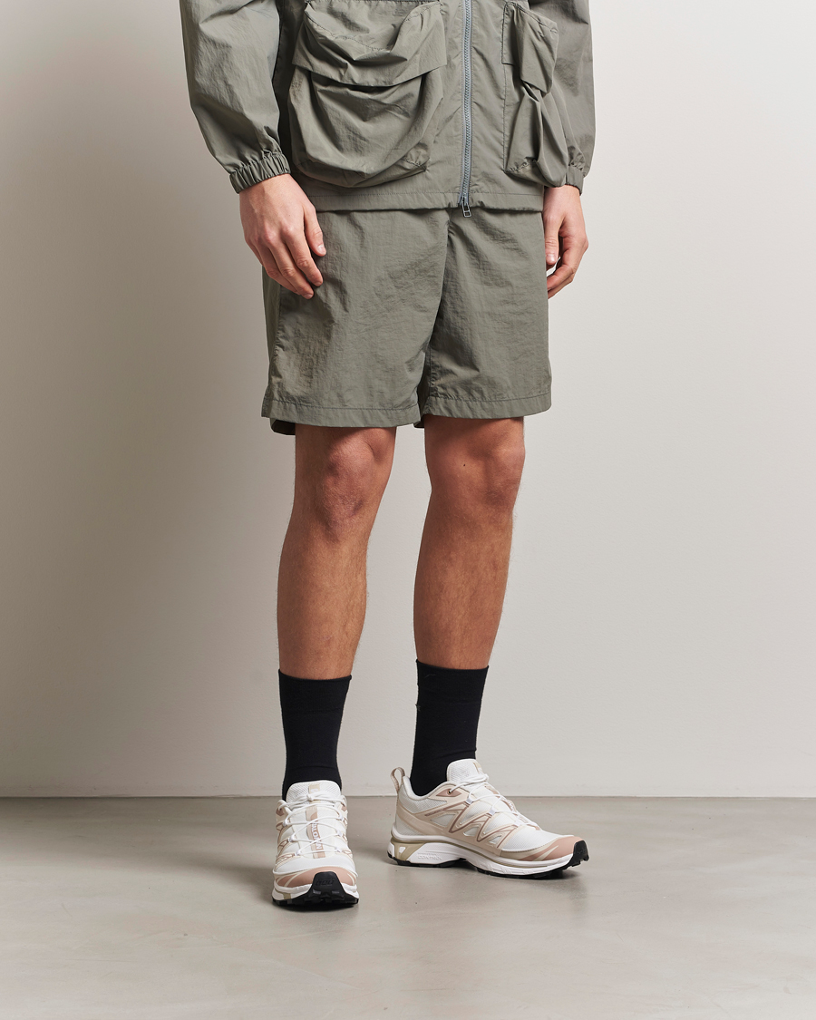 Herre | Shorts | Snow Peak | Nylon Tussah Shorts Light Olive