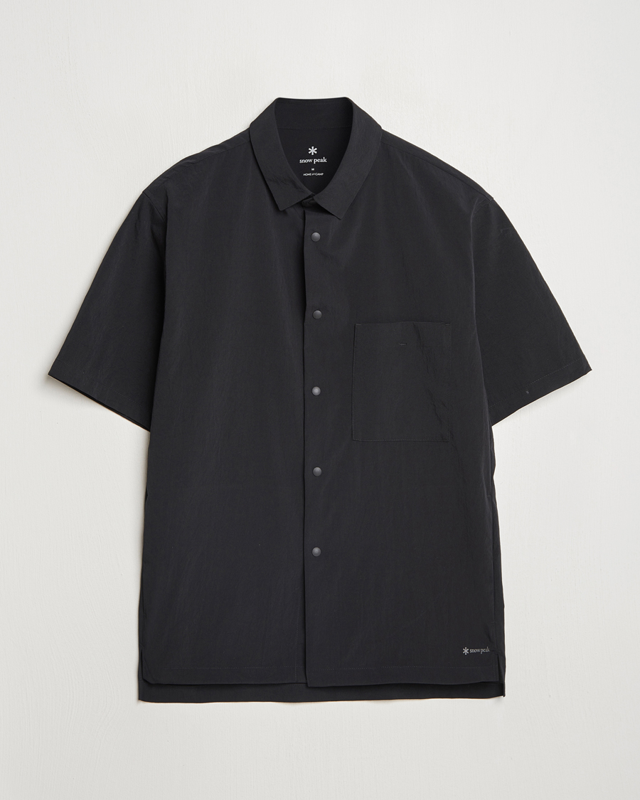 Herre | Skjorter | Snow Peak | Quick Dry Shirt Black