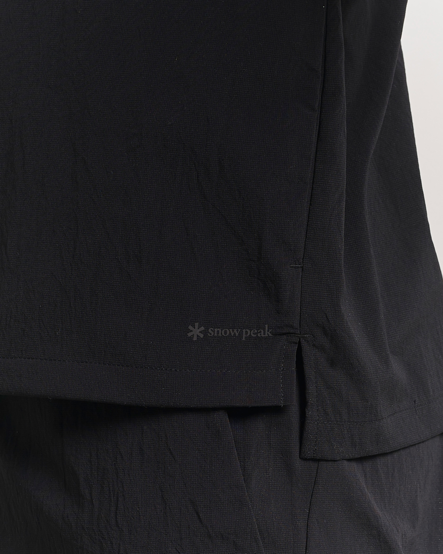 Herre | Skjorter | Snow Peak | Quick Dry Shirt Black