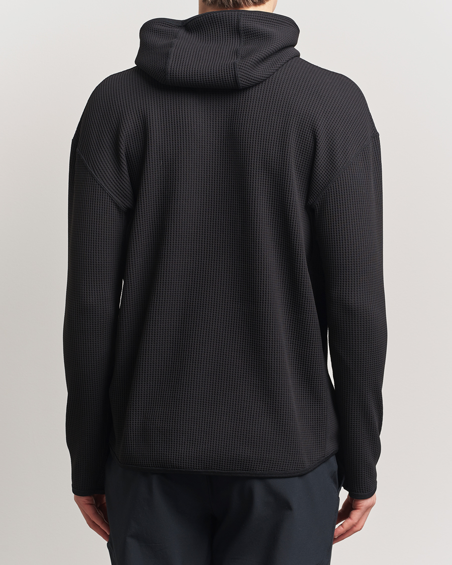 Herre | Gensere | Snow Peak | Dry Waffle Hoodie Black
