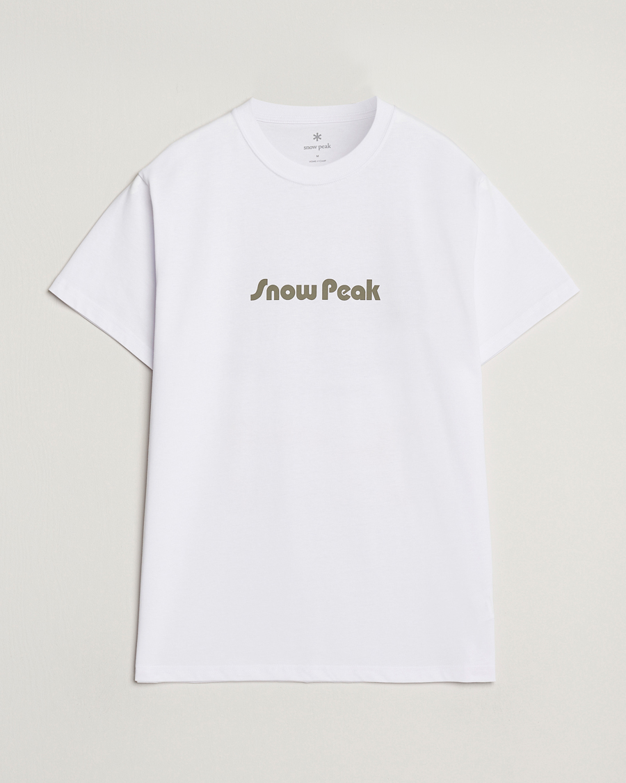 Herre | T-Shirts | Snow Peak | Unwind T-Shirt White