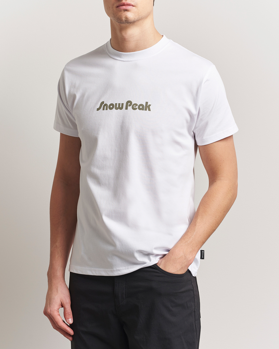 Herre | T-Shirts | Snow Peak | Unwind T-Shirt White