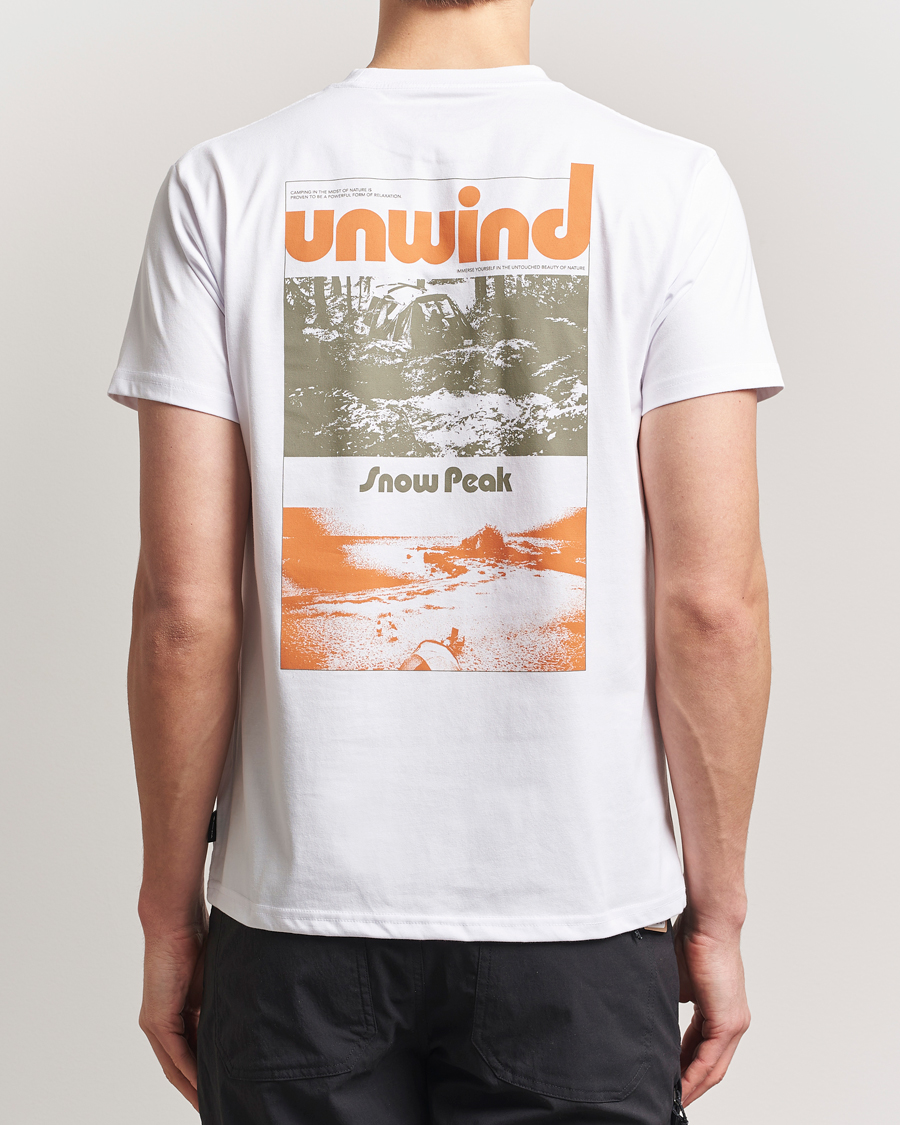 Herre | T-Shirts | Snow Peak | Unwind T-Shirt White