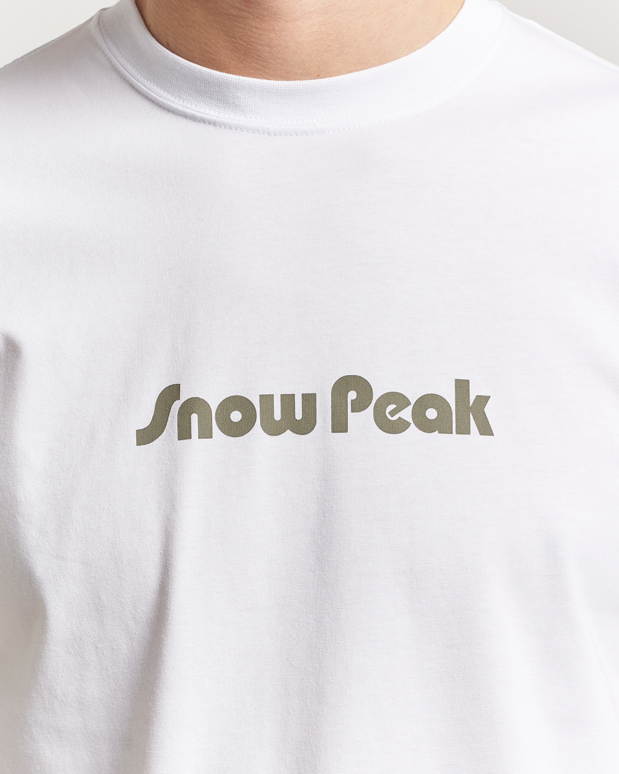 Herre | T-Shirts | Snow Peak | Unwind T-Shirt White
