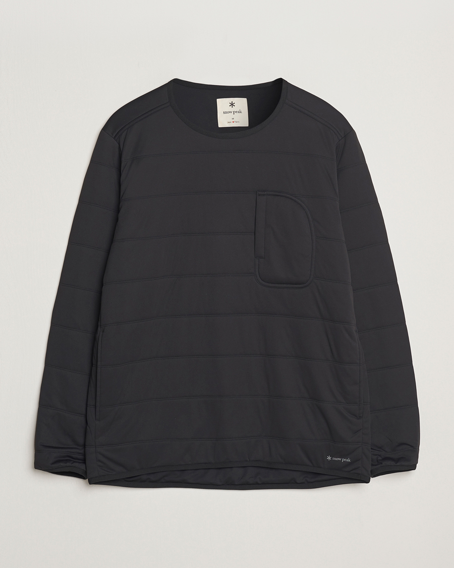 Herre | Gensere | Snow Peak | Flexible Insulated Pullover Black