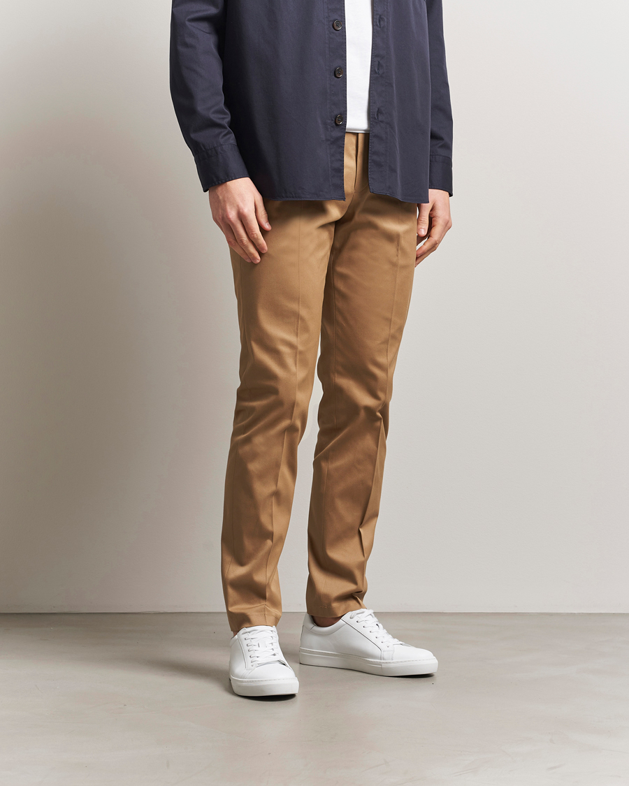 Herre | Bukser | Tiger of Sweden | Tenuta Cotton Chinos Beige