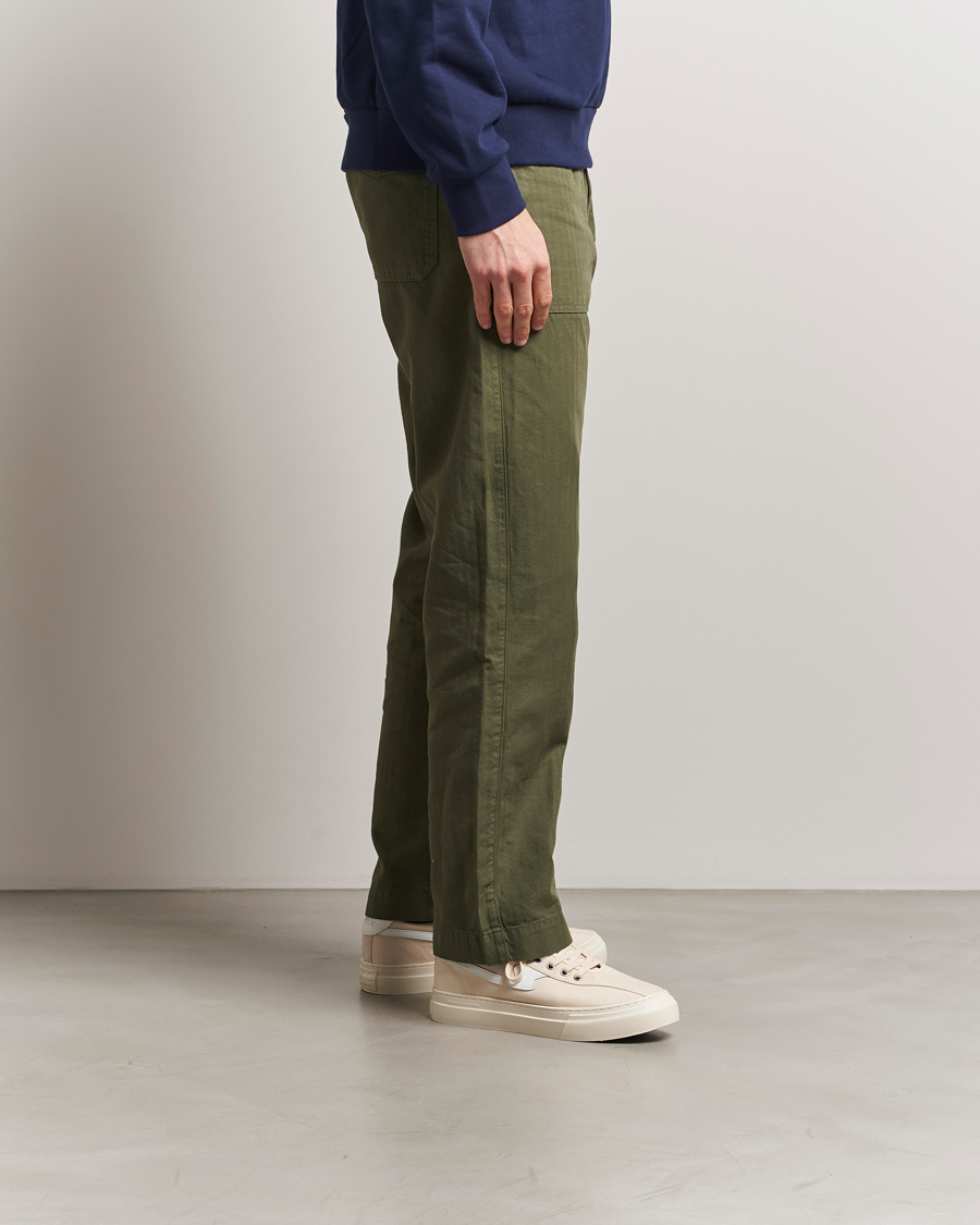 Herre | Sneakers | Stepney Workers Club | Dellow S-Strike Cupsole Canvas Sneaker Ecru/White