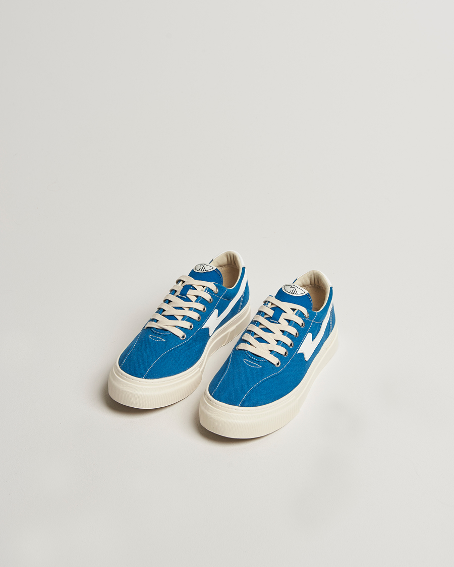 Herre | Sneakers | Stepney Workers Club | Dellow S-Strike Cupsole Canvas Sneaker Sea Blue