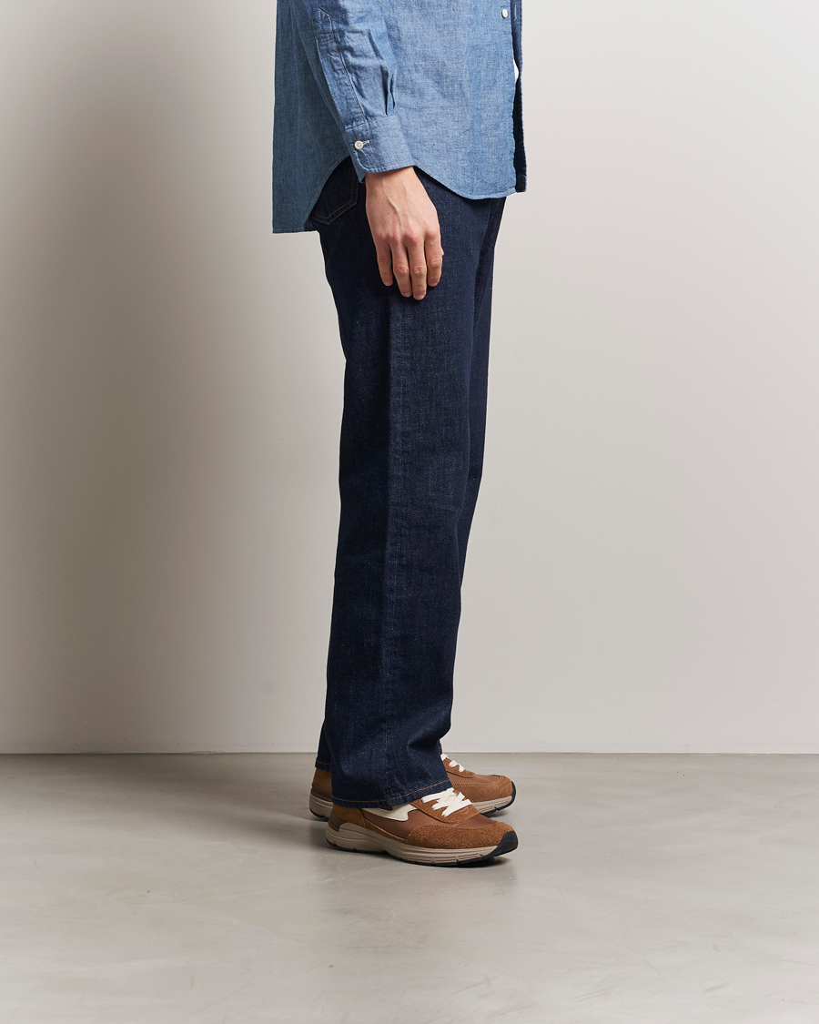 Herre | Sneakers | Stepney Workers Club | Osier S-Strike Suede Mix Runner Sneaker Brown