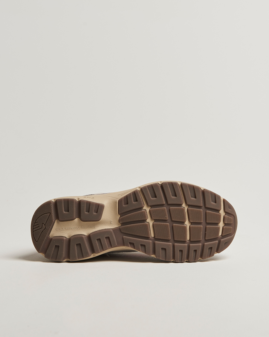 Herre | Sneakers | Stepney Workers Club | Osier S-Strike Geo-Merged Runner Sneaker Grey/Red