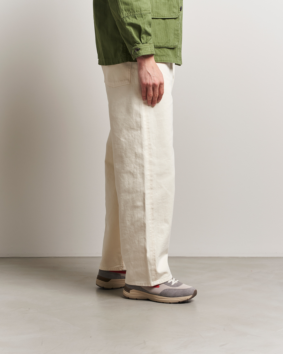 Herre | Sneakers | Stepney Workers Club | Osier S-Strike Geo-Merged Runner Sneaker Grey/Red