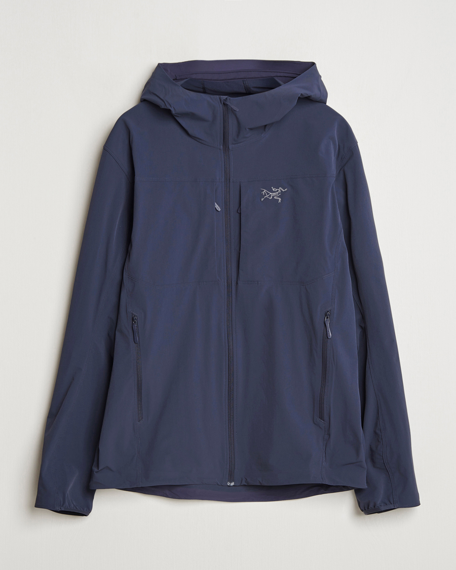 Herre | Jakker | Arc'teryx | Gamma Lightweight Softshell Hooded Jacket Black Sapphire