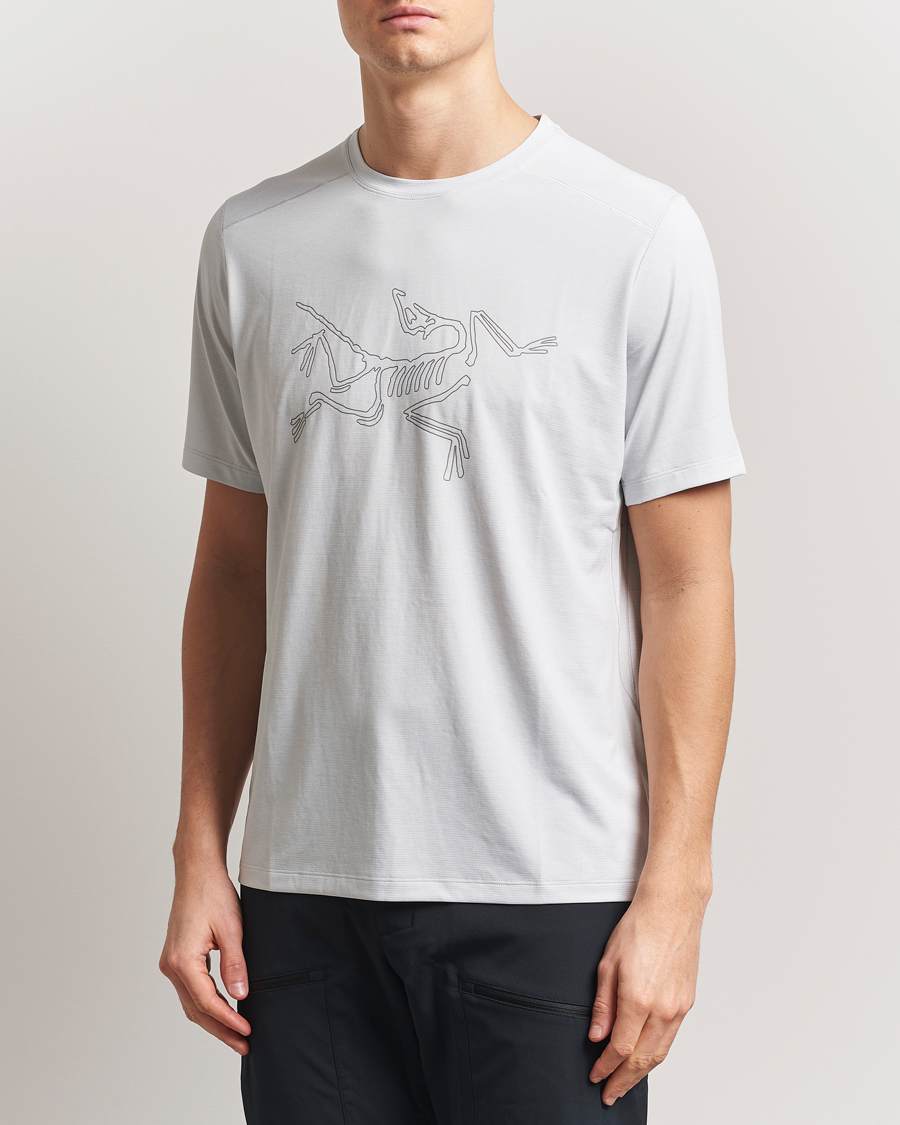Herre | T-Shirts | Arc'teryx | Cormac Bird Logo Crew Neck T-Shirt Atmos Heather