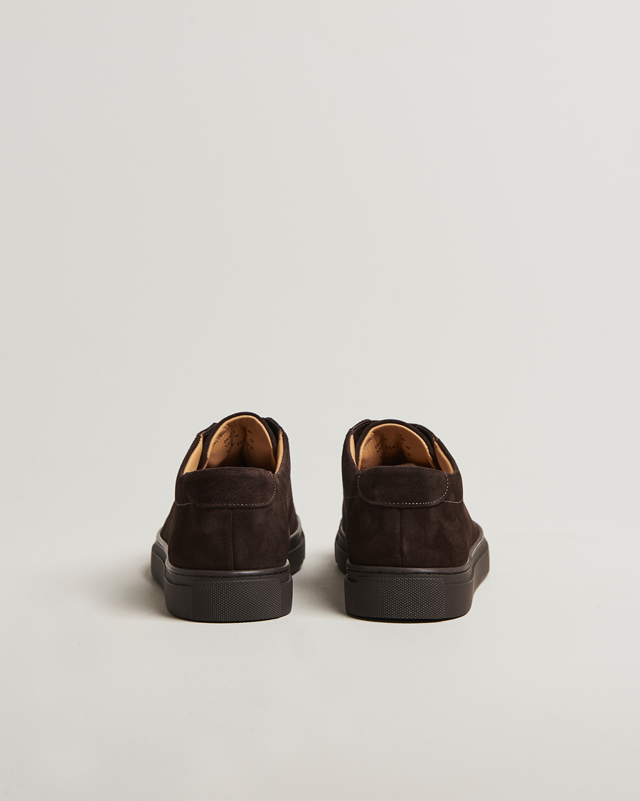 Herre | Sneakers | Myrqvist | Oaxen Monochrome II Sneaker Dark Brown Suede