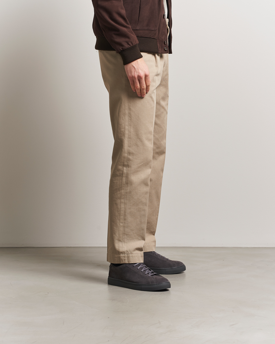 Herre | Sneakers | Myrqvist | Oaxen Monochrome II Sneaker Dark Grey Suede