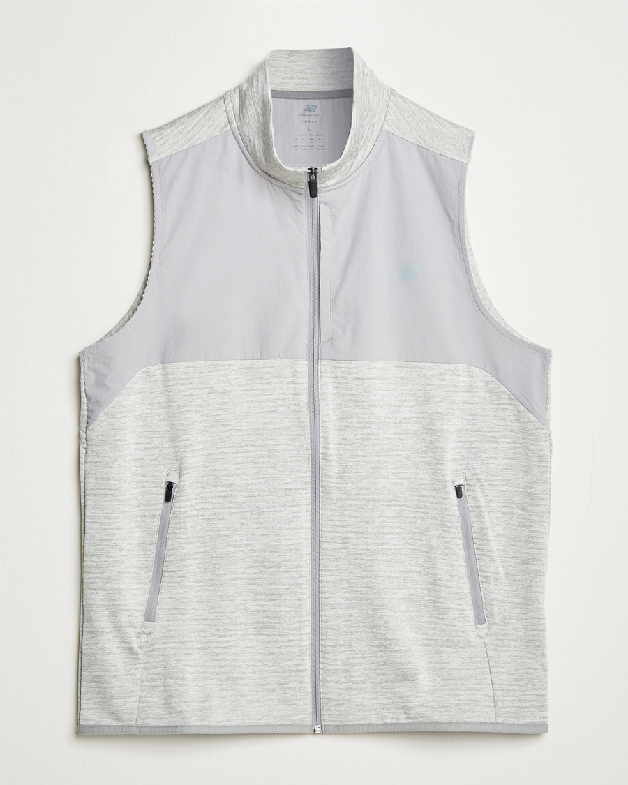 Herre | Jakker | New Balance Running | New Balance Heat Grid Vest Grey