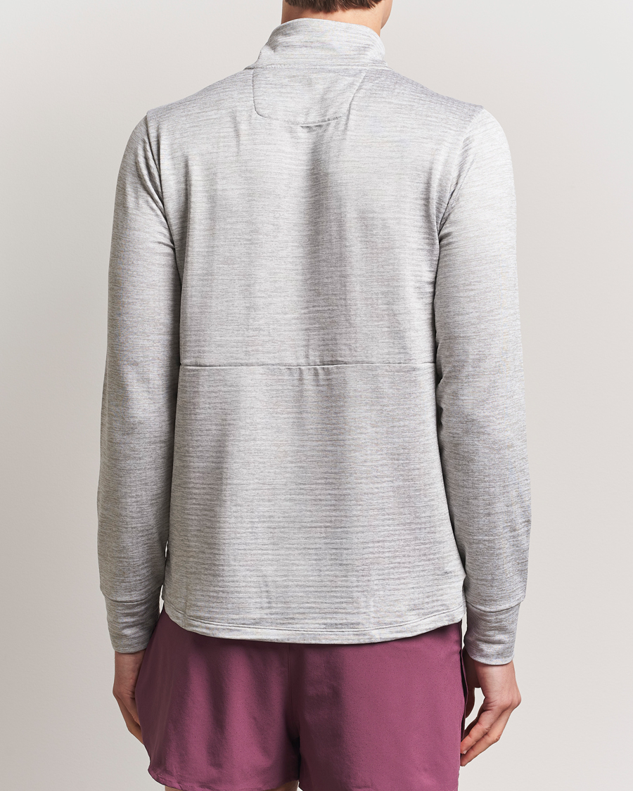 Herre | Gensere | New Balance Running | Heat Grid Half Zip Athletic Grey