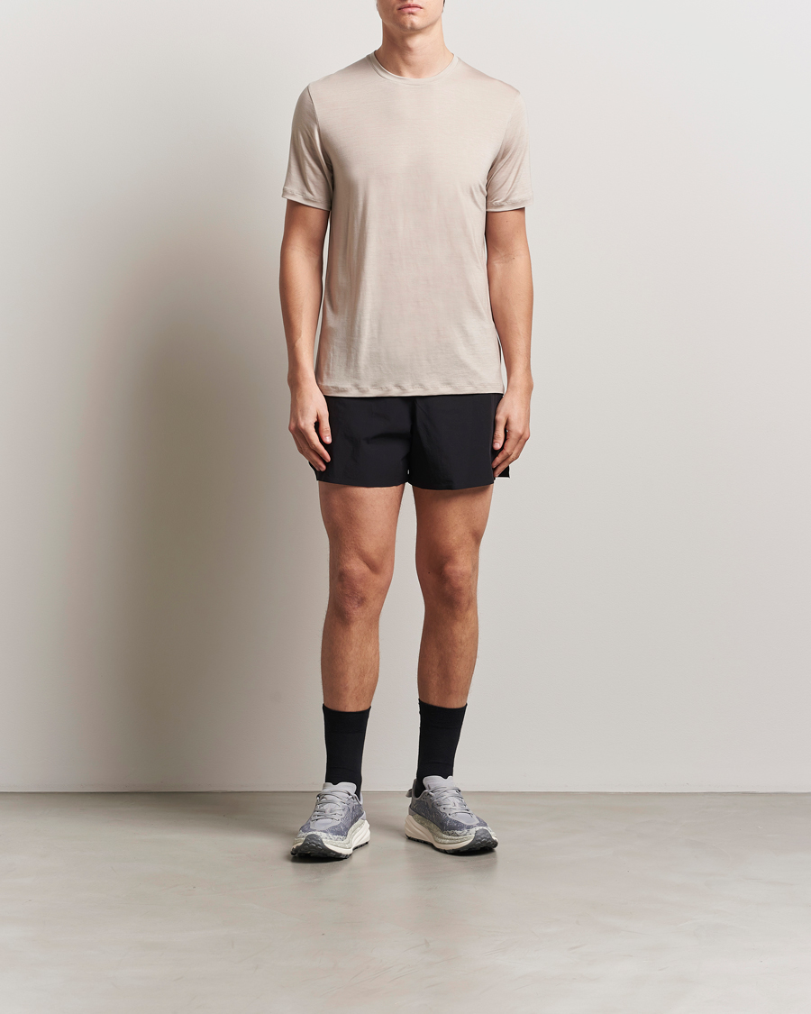 Herre | T-Shirts | Houdini | Tree Tencel T-Shirt Sandstorm