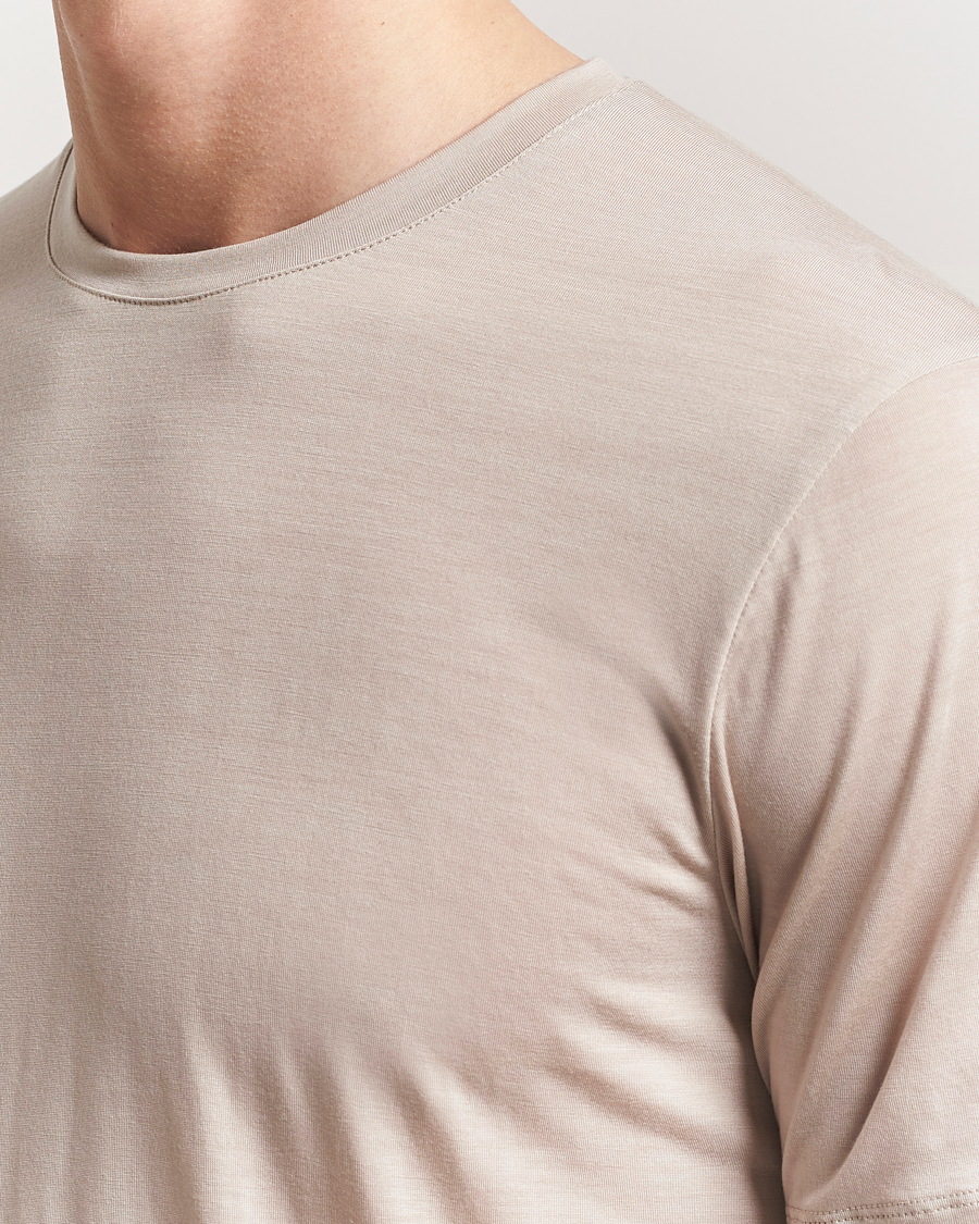 Herre | T-Shirts | Houdini | Tree Tencel T-Shirt Sandstorm