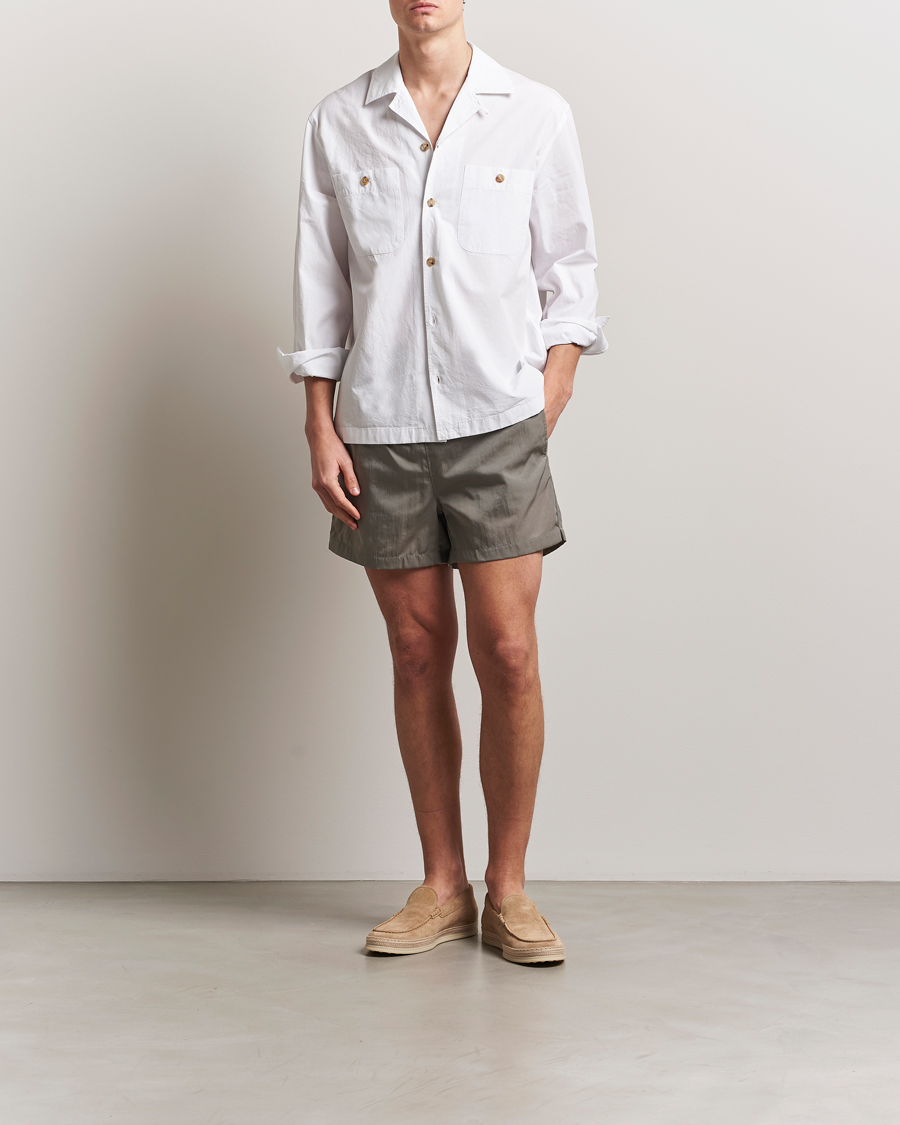 Herre | Badeshorts | CDLP | Satin Twill Swim Trunks Steel
