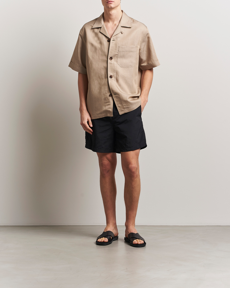 Herre | Badeshorts | CDLP | Dry Nylon Poplin Swim Trunks Black