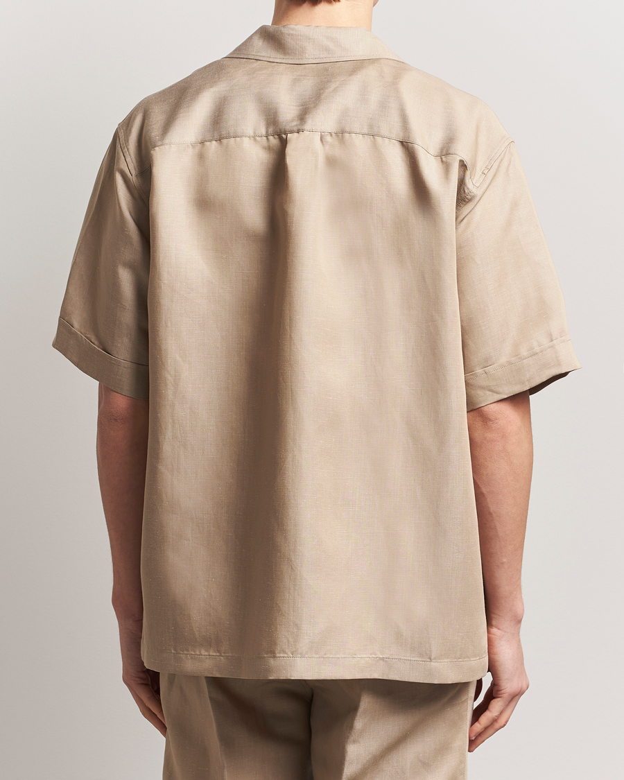 Herre | Skjorter | CDLP | Camp Collar Shirt Hazel Beige
