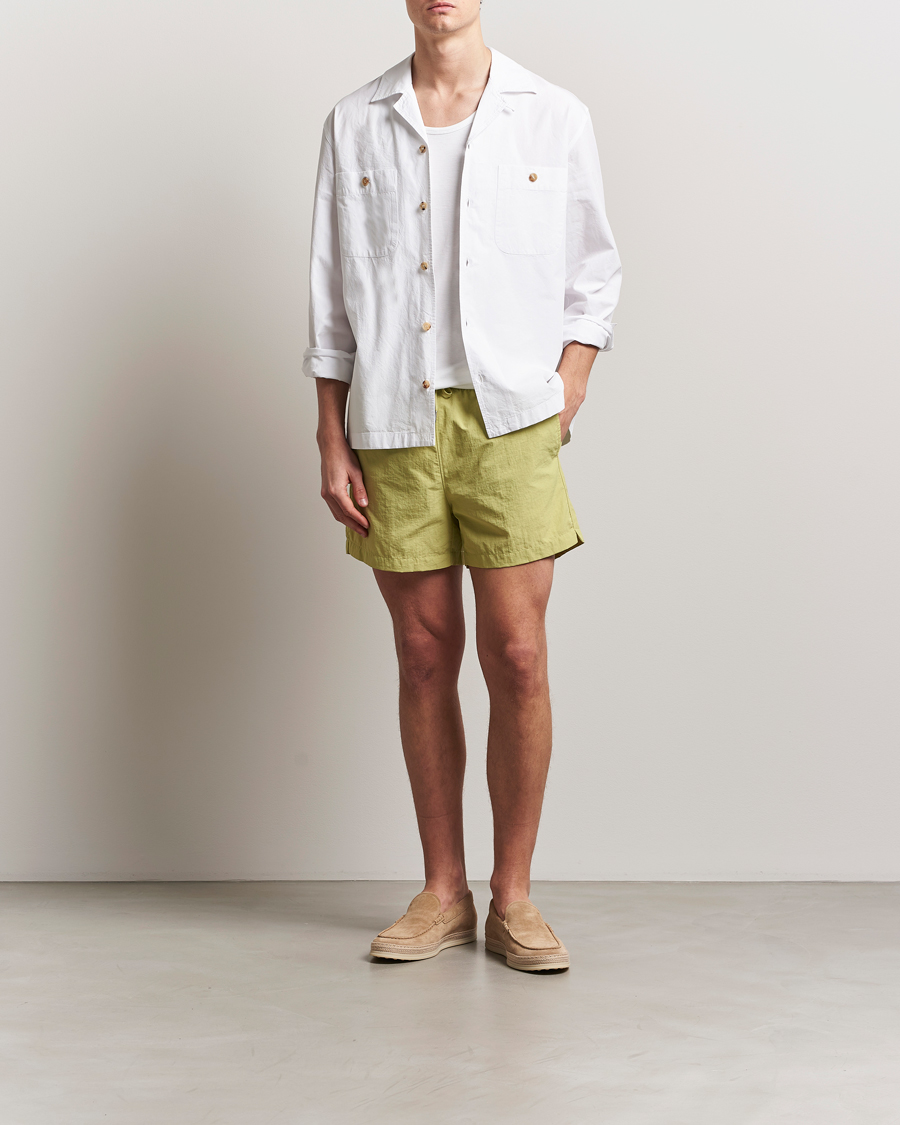Herre | Badeshorts | CDLP | Dry Nylon Poplin Swim Trunks Pistachio