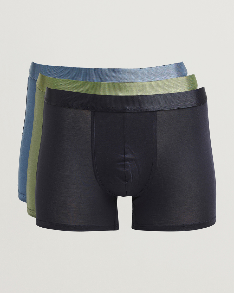 Herre | Undertøy | CDLP | 3-Pack Boxer Briefs Navy/Steel/Sage