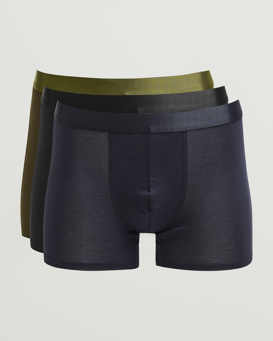 Herre | Undertøy | CDLP | 3-Pack Boxer Briefs Black/Navy/Olive