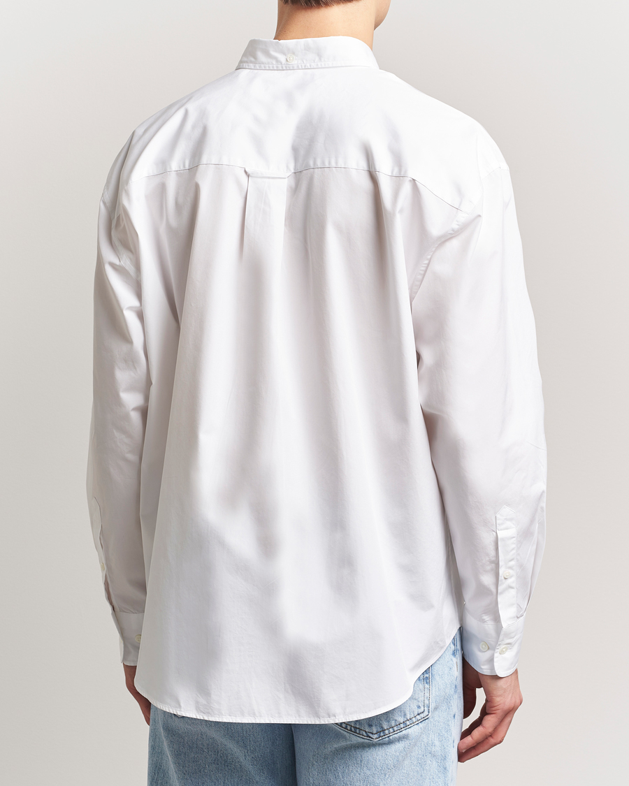 Herre | Skjorter | GANT 240 Mulberry Street | Oversized Poplin Shirt White