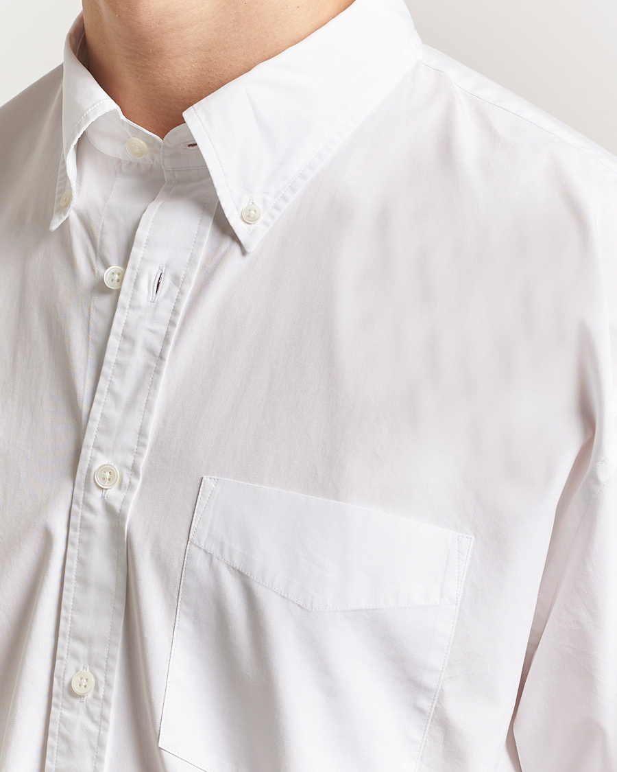 Herre | Skjorter | GANT 240 Mulberry Street | Oversized Poplin Shirt White